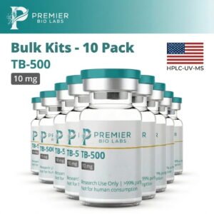 TB-500 10mg Bulk Kit – 10 Pack | Premier Bio Labs